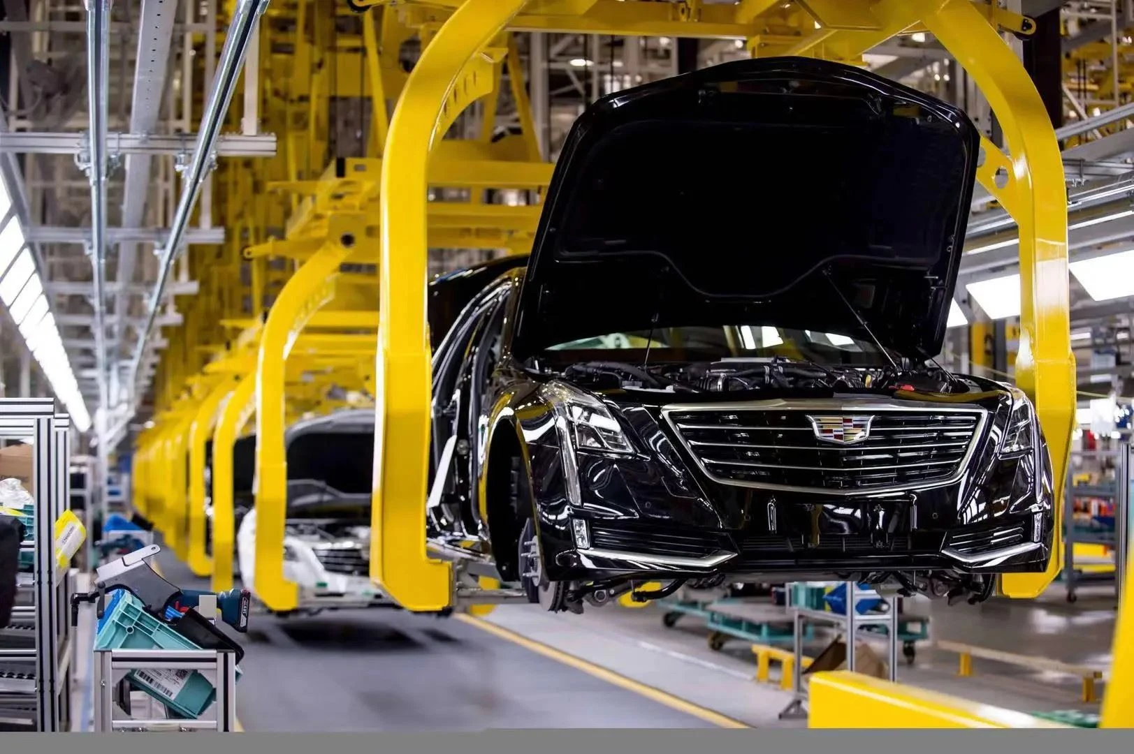 Systém pro budovy v Šanghaji GM Cadillac