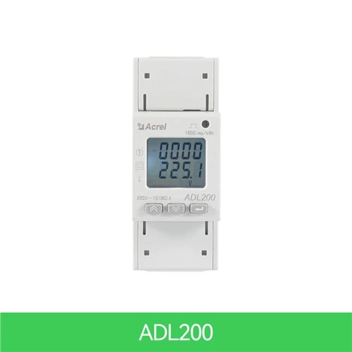 Jednofázový Din Rail Kwh metr