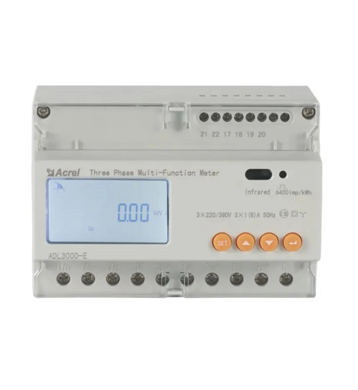 Třífázový Din Rail Kwh metr